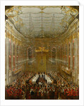 Wedding Supper in the Redoute Hall of the Vienna Hofburg, 1760, 1763 by Anonymous