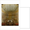Wedding Supper in the Redoute Hall of the Vienna Hofburg, 1760, 1763 by Anonymous