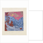 Winter Night with Moon, 1919 by Anonymous