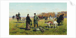 Wolf Bound, 1891 by Anonymous