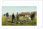 Wolf Bound, 1891 by Anonymous