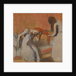 Woman having her hair combed, 1896 by Anonymous
