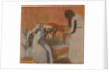 Woman having her hair combed, 1896 by Anonymous