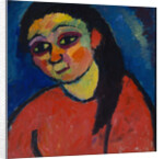 Woman with red blouse, 1911 by Anonymous