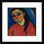 Woman with red blouse, 1911 by Anonymous