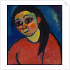 Woman with red blouse, 1911 by Anonymous