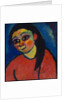 Woman with red blouse, 1911 by Anonymous