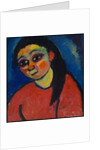 Woman with red blouse, 1911 by Anonymous