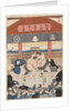 Wrestling match Koyonagi vs Kaganiiva, 1850s by Anonymous