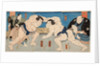 Wrestling match Shiranui vs Jimmaku, 1860s by Anonymous