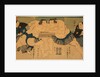 Wrestling match Tagasugo vs Ayusegawa, 1866 by Anonymous