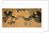 Wrestling match Tagasugo vs Ayusegawa, 1866 by Anonymous