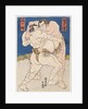 Wrestling match Uzugafuchi vs Washigahama, c. 1830 by Anonymous