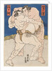 Wrestling match Uzugafuchi vs Washigahama, c. 1830 by Anonymous