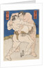 Wrestling match Uzugafuchi vs Washigahama, c. 1830 by Anonymous