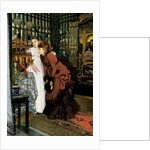 Young Ladies Looking at Japanese Objects, 1869 by Anonymous