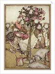 The Queen turned angrily away from him and said to the Knave, Turn them over, 1907 by Anonymous