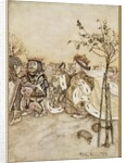 The Queen never left off quarrelling with the other players..., 1907 by Anonymous