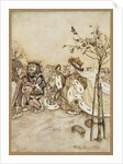 The Queen never left off quarrelling with the other players..., 1907 by Anonymous