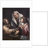 The Vision of Saint Frances of Rome by Anonymous
