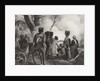 Napoleon at Montereau: The bullet that will kill me is not yet cast! by Anonymous