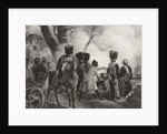 Napoleon at Montereau: The bullet that will kill me is not yet cast! by Anonymous