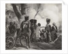 Napoleon at Montereau: The bullet that will kill me is not yet cast! by Anonymous
