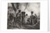 Napoleon at Montereau: The bullet that will kill me is not yet cast! by Anonymous