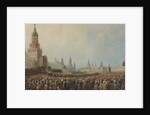 The triumphal entry of the Coronation Procession into Kremlin on August 17, 1856, 1856 by Anonymous