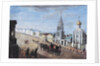View of the Arbat Street in Moscow, 1830s by Anonymous
