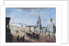 View of the Arbat Street in Moscow, 1830s by Anonymous