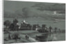 View of the Novodevichy Convent in Moscow, 1848 by Anonymous