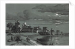 View of the Novodevichy Convent in Moscow, 1848 by Anonymous