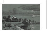 View of the Novodevichy Convent in Moscow, 1848 by Anonymous