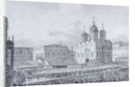 Cathedral Square, Kremlin, 1820s by Anonymous