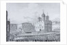 Cathedral Square, Kremlin, 1820s by Anonymous