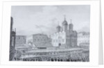Cathedral Square, Kremlin, 1820s by Anonymous