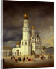 Ivanovskaya Square in the Moscow Kremlin, 1839 by Anonymous