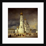Ivanovskaya Square in the Moscow Kremlin, 1839 by Anonymous