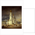 Ivanovskaya Square in the Moscow Kremlin, 1839 by Anonymous