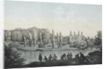 View of the Shablykino Estate, 1840 by Anonymous