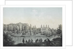View of the Shablykino Estate, 1840 by Anonymous