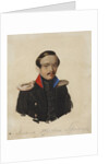 Portrait of the poet Mikhail Yuryevich Lermontov, 1839-1840 by Anonymous