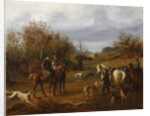 Hunting with Borzois, 1840s by Anonymous