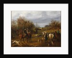 Hunting with Borzois, 1840s by Anonymous