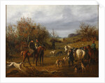Hunting with Borzois, 1840s by Anonymous