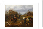 Hunting with Borzois, 1840s by Anonymous
