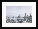 Red Square in Moscow, 1820s by Anonymous