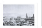 Red Square in Moscow, 1820s by Anonymous