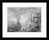 Fire of Moscow on September 1812 (The French in Moscow), 1824 by Anonymous